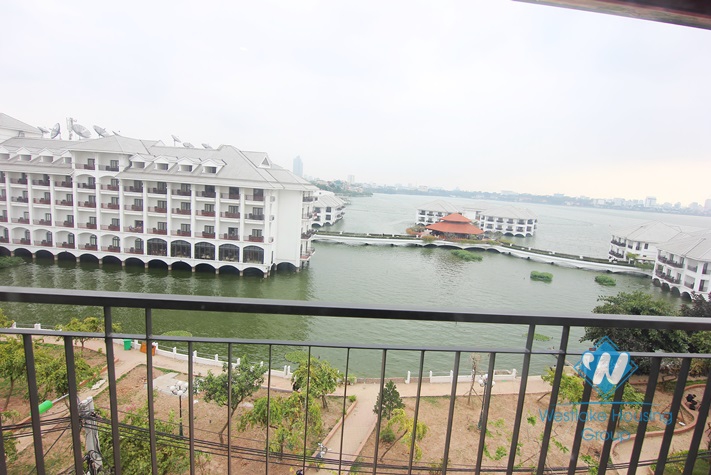 Nice apartment with one bedroom and two bathrooms for rent in Au Co, Tay Ho, Ha Noi